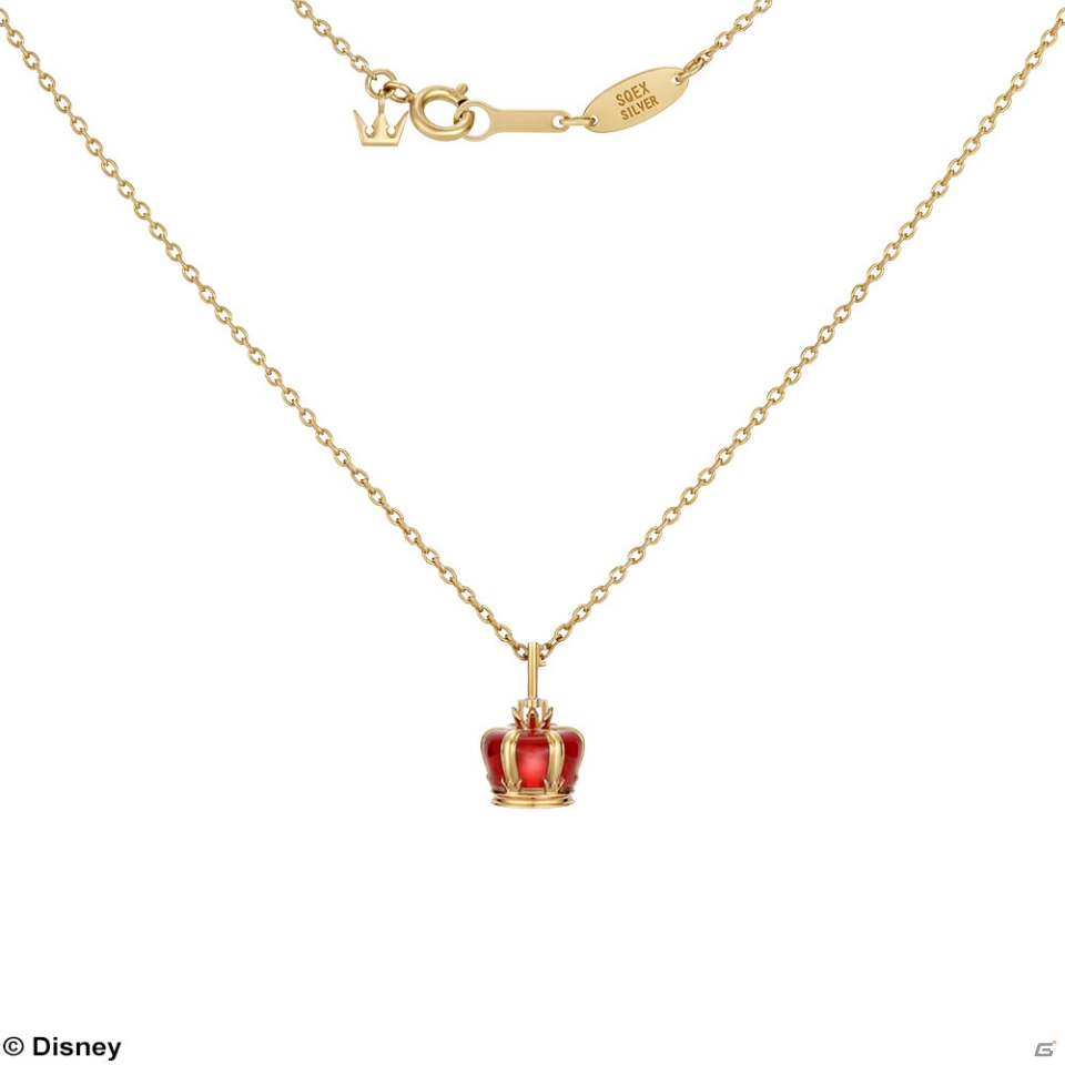 ソラが着用していた王冠がモチーフの「キングダム ハーツ/シルバーネックレス」が8月10日に発売！の画像2