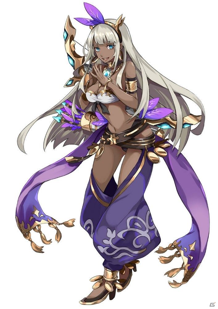 「イドラ ファンタシースターサーガ」★5水属性アーチャー「ロクサーヌ」が登場！の画像2