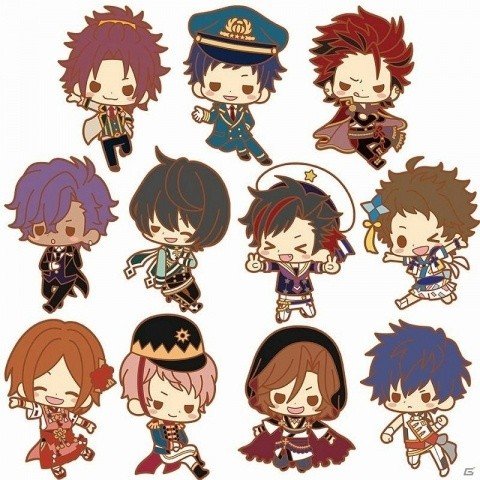 「あんさんぶるスターズ！」サクライ氏が描くアイドルたちの可愛いラバーストラップ41種が発売！の画像4