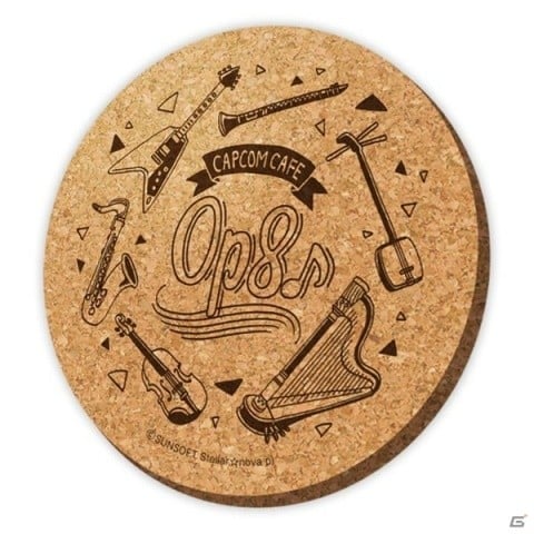 4月25日からカプコンカフェで展開する「Op8♪」とのコラボグッズが公開！の画像4