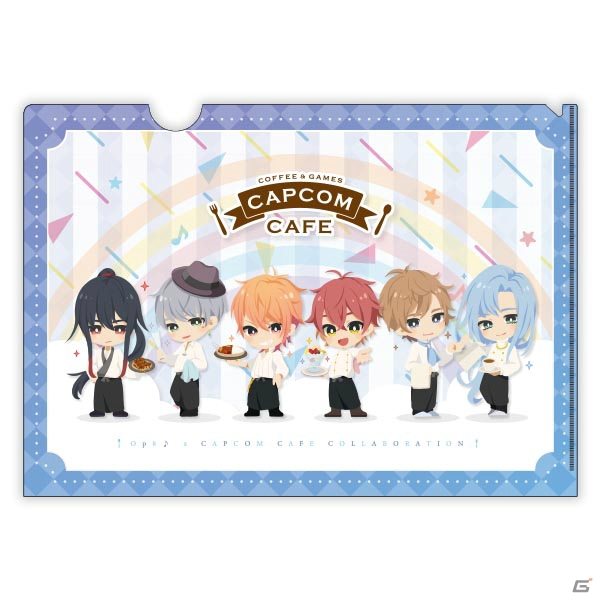 4月25日からカプコンカフェで展開する「Op8♪」とのコラボグッズが公開！の画像2