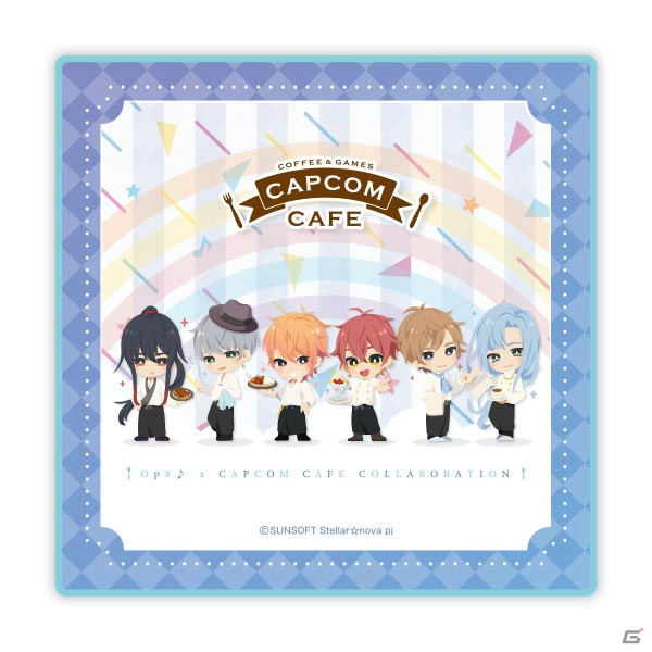 4月25日からカプコンカフェで展開する「Op8♪」とのコラボグッズが公開！の画像3