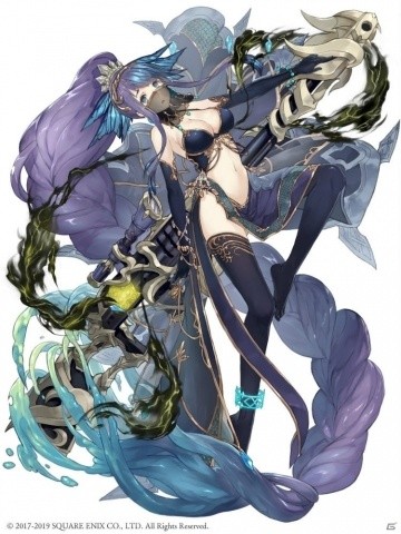 「SINoALICE」人魚姫（CV：能登麻美子）の新ジョブ「嫉蛇のガンナー」が登場するガチャが開始！の画像2