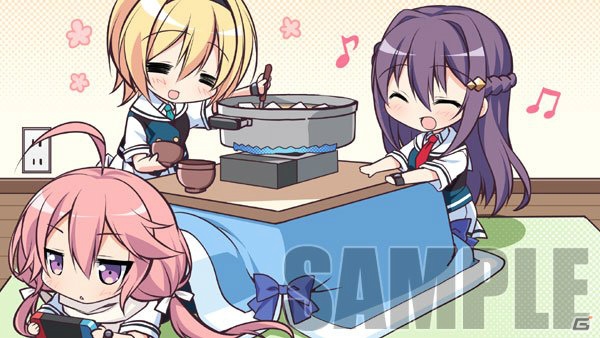 クリスとムラサキのガールズトーク グリザイア ファントム
