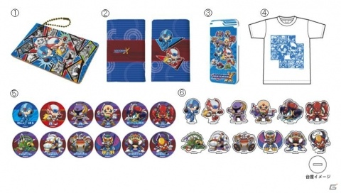 「ロックマンX」「ロックマン エグゼ」「大逆転裁判」のグッズが東京キャラクターストリートで発売！の画像1