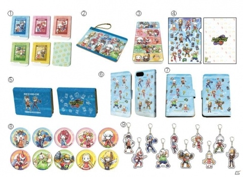 「ロックマンX」「ロックマン エグゼ」「大逆転裁判」のグッズが東京キャラクターストリートで発売！の画像3