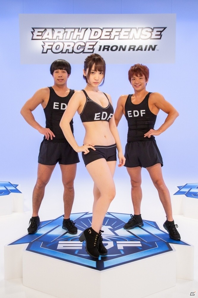 「EARTH DEFENSE FORCE: IRON RAIN」伊織もえさん出演のTVCMが公開！Webでは特別版のCMやメイキング映像もの画像3