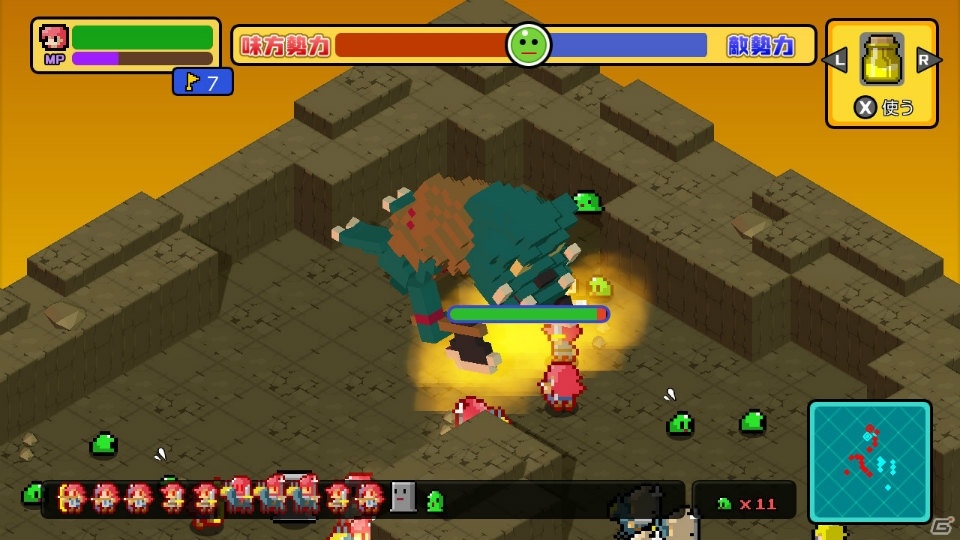 Switch「スライムタクティクス」が配信開始！最弱のスライムたちをまとめ上げ最強の軍隊を作るRTSの画像9