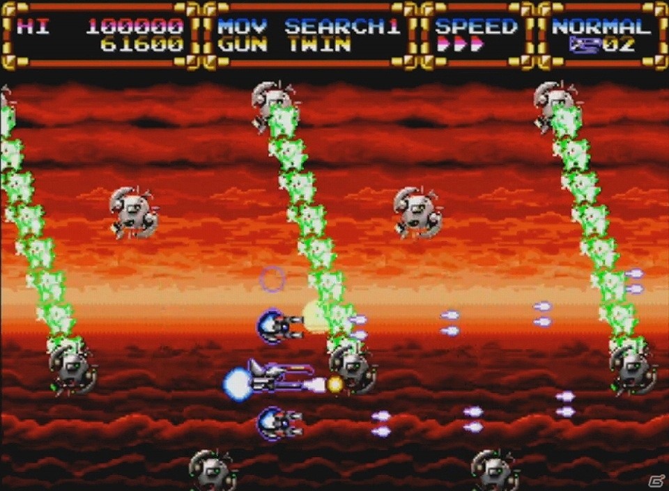 MD/MD互換機用ソフト「グレイランサー」が6月上旬に再販決定！約27年の時を経て復活した横スクロールSTGの画像6