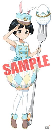 「ガールズ＆パンツァー 戦車道大作戦！」イースター衣装の生徒が登場するガチャが開催！の画像3