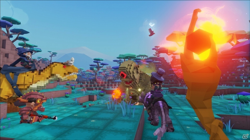 「PixARK」発売日が2019年7月4日に決定！バトルやクラフトのシーンを収めたトレーラーが公開にの画像4