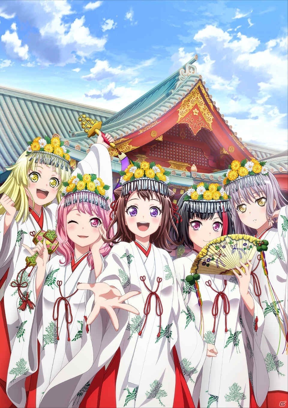 「バンドリ！ ガールズバンドパーティ！」2019年の神田祭とのコラボ＆コラボグッズ販売が決定！の画像1