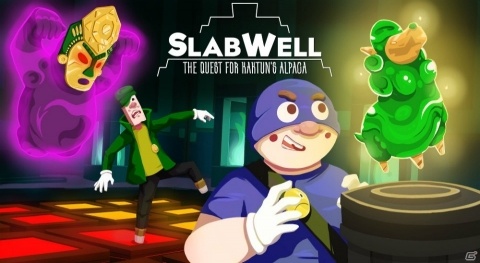 Switch「SlabWell」が4月25日より配信！2人での協力プレイも可能なパズルゲームの画像1