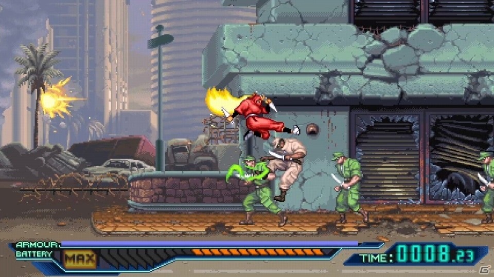 ニンジャ×ベルトアクション「ザ・ニンジャウォーリアーズ ワンスアゲイン」PS4とSwitchで2019年7月に発売！の画像3