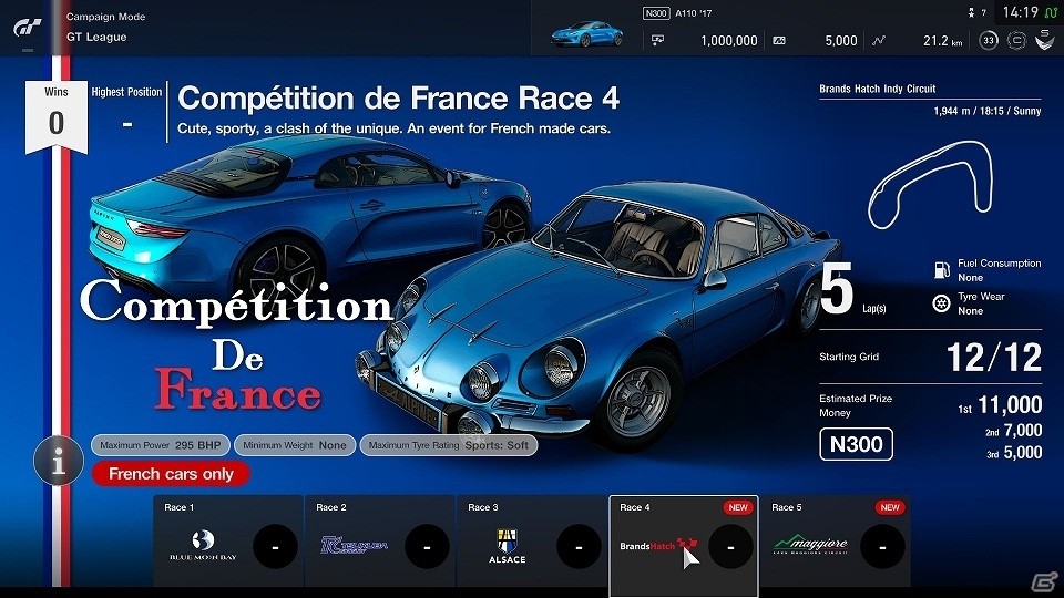「グランツーリスモSPORT」ポルシェ 962C'88など新規車両5台や「GTリーグ」のラウンドが追加！の画像8