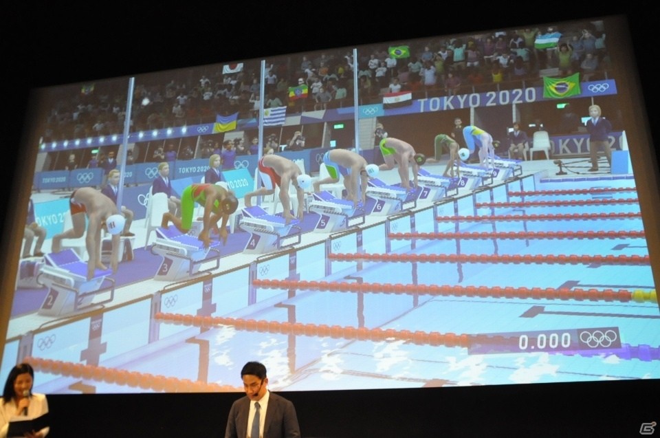 松田丈志選手がゲームで世界記録を樹立！「東京2020オリンピック The official Video Game」プレス発表会レポートの画像9