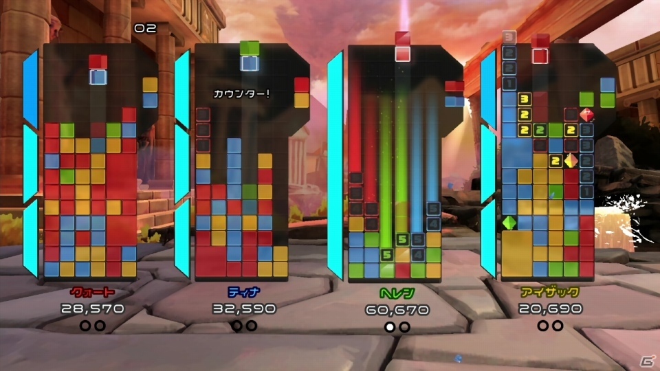 対戦型のパズルゲーム「クリスタルクライシス」2019年8月1日にSwitchで発売！の画像7