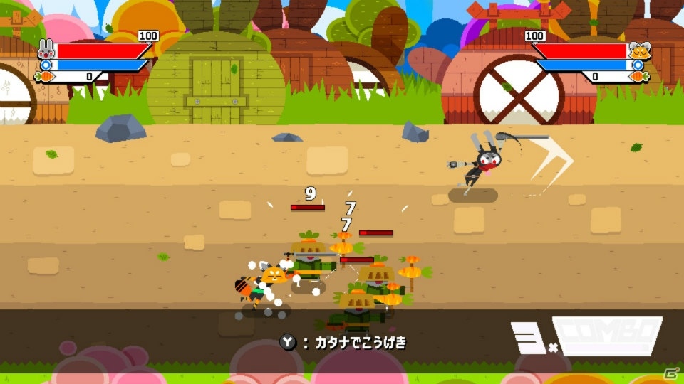 横スクロール＆シューティング＆アクション！「ニンジン：クラッシュ・オブ・キャロット」本日より配信開始の画像5