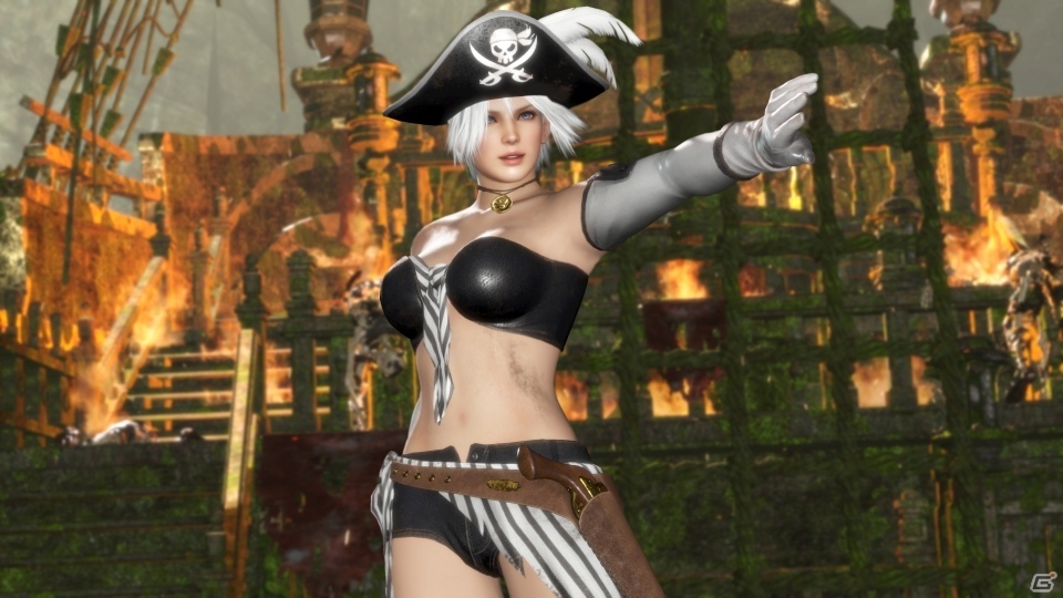 「DEAD OR ALIVE 6」追加DLC「七つの海のパイレーツコスチューム vol.1」が配信！の画像6