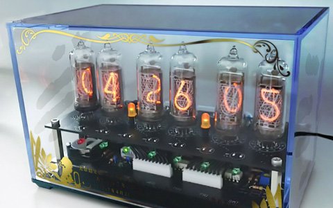 アルノサージュ シェルノサージュ IONASAL-Ⅶ ニキシー管時計 i.jpg