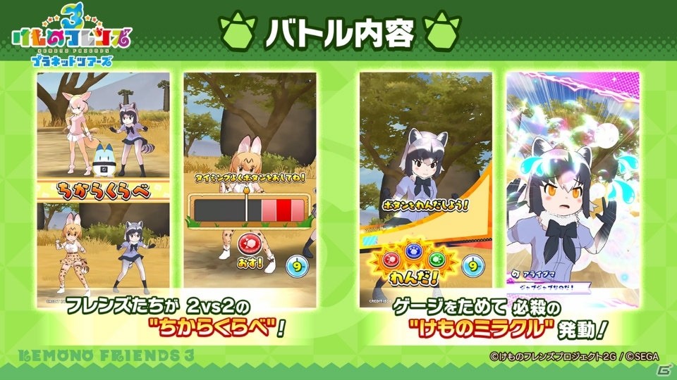 「けものフレンズ3 わくわく探検レポート 出張版」にてアーケード版のキービジュアルが公開！“ちょこけも”3話もお披露目にの画像8
