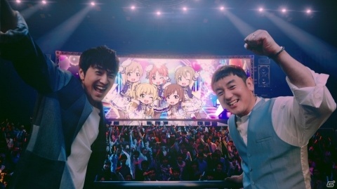 「デレステ」ゆず出演の新TVCMが公開―北川悠仁さん作詞作曲の「無重力シャトル」をアイドルたちが歌って踊る！の画像1