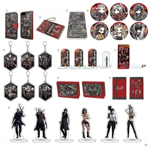 「デビル メイ クライ 5」×「GraffArt」手帳型スマホケースなどのコラボグッズが発売決定！の画像1