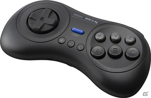 メガドライブ本体に無線接続できるレトロ調ゲームコントローラーが5月18日に発売！の画像5