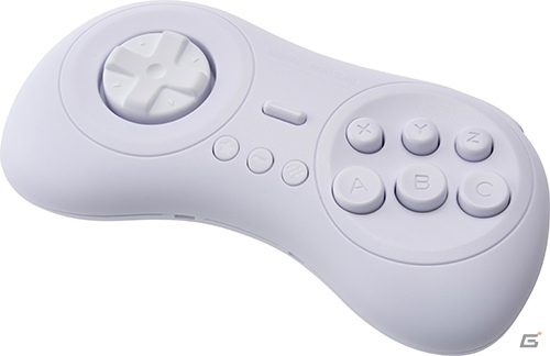 メガドライブ本体に無線接続できるレトロ調ゲームコントローラーが5月18日に発売！の画像6