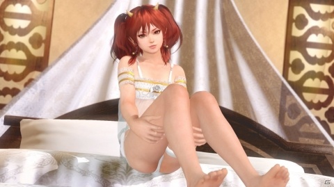 「DEAD OR ALIVE XVV」カンナ（CV：大空直美）専用水着「ハニーカラメルキャンディー」が登場！の画像2