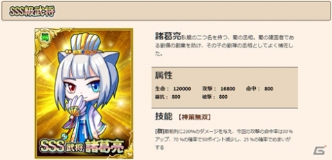 「三萌志-ちびっこ群雄伝」公式サイトがオープン！100体以上のキャラ情報も公開の画像1