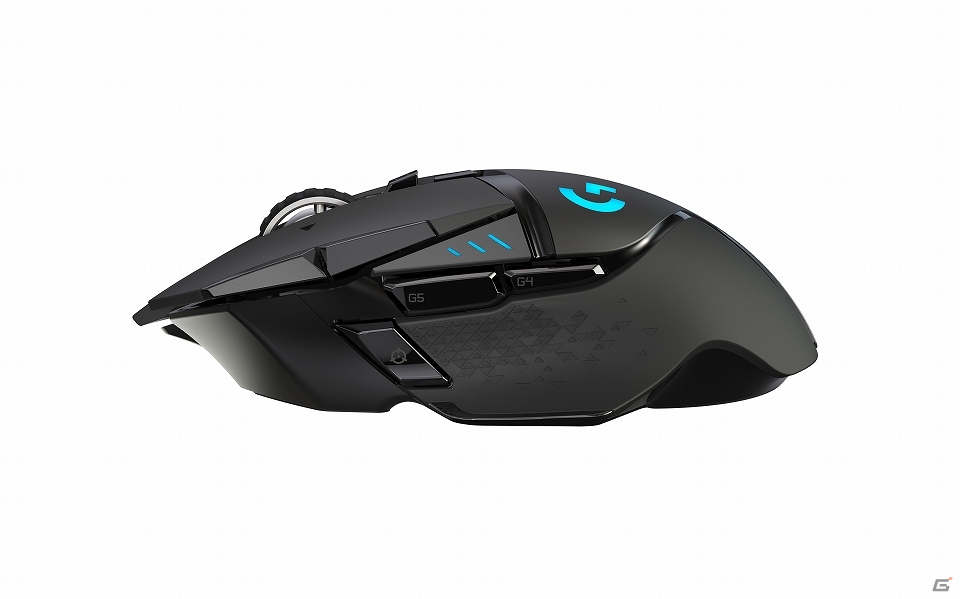 「G502」が無線になって登場！「ロジクール G502 LIGHTSPEED ワイヤレス ゲーミングマウス」が5月30日に発売の画像3