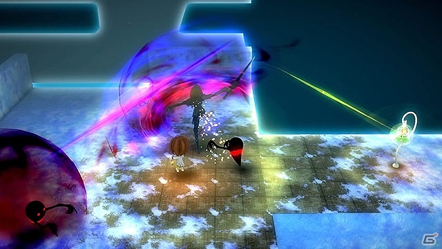 「Flan」がDMM GAMES PCゲームフロアに登場！少女と黒騎士を同時に操作するアクションゲームの画像2
