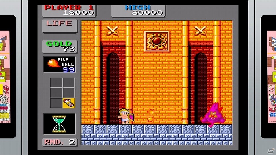 「SEGA AGES ワンダーボーイ モンスターランド」レバガチャ技を完全封印した「マネーハングリーモード」などの情報が公開！の画像6