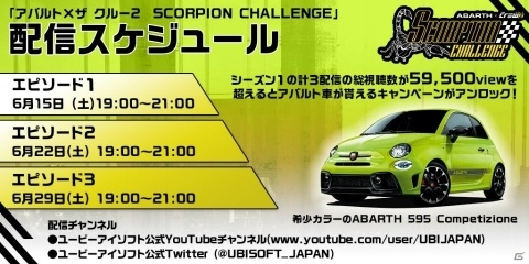 「ザ クルー2」e-sports大会「SCORPION CHALLENGE」の出演者が発表！の画像9