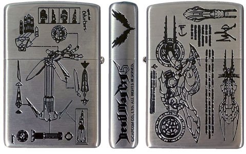 「デビル メイ クライ 5」のZippoが本日発売！デビルブレイカーとキャバリエーレの設計図がデザイン