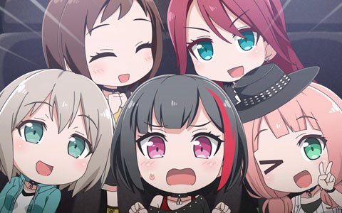 「BanG Dream! ガルパ☆ピコ」イオンシネマ全館でマナームービー「Afterglow編」の上映が決定！先行カットも公開
