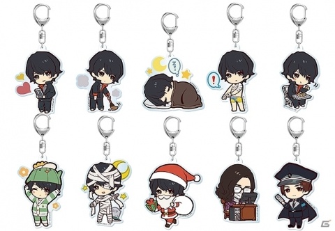 「囚われのパルマ Refrain」イーカプコン限定でチアキ・須田看守・門司のアクリルキーホルダーが予約開始！の画像1