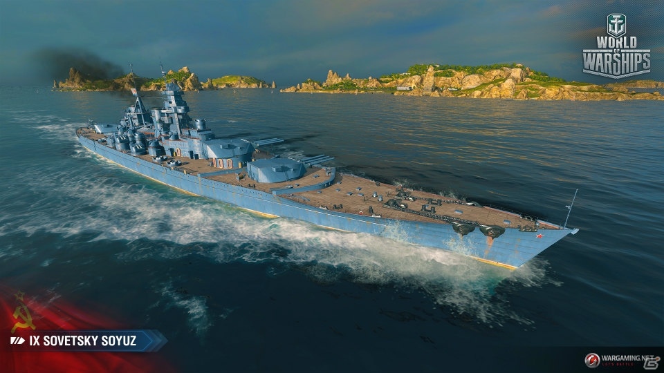 「World of Warships」4種類のソ連戦艦やマップ「ギリシャ」が追加されるアップデートが実施！の画像3