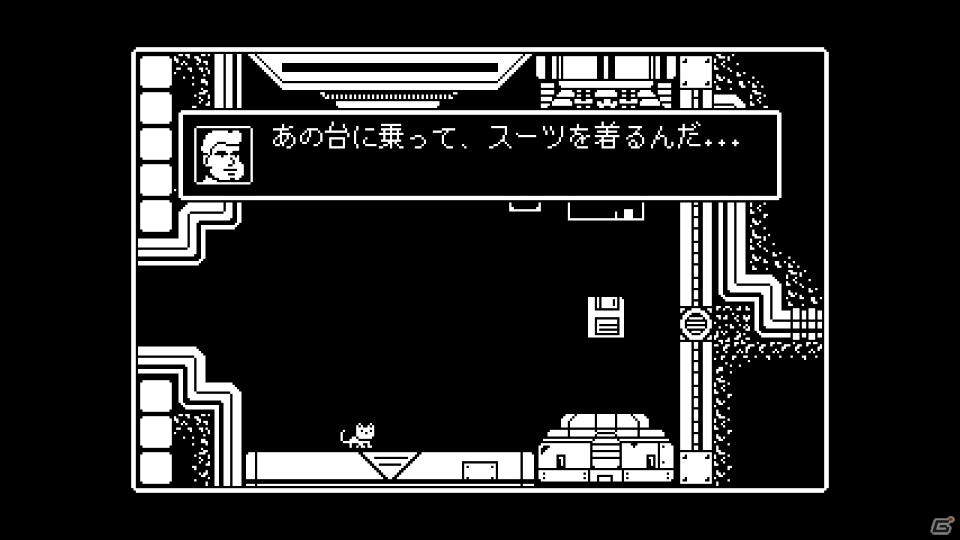 ご主人様を救うのはバトルスーツのネコちゃん！？「Gato Roboto」Switch/Steam向けに発売の画像2