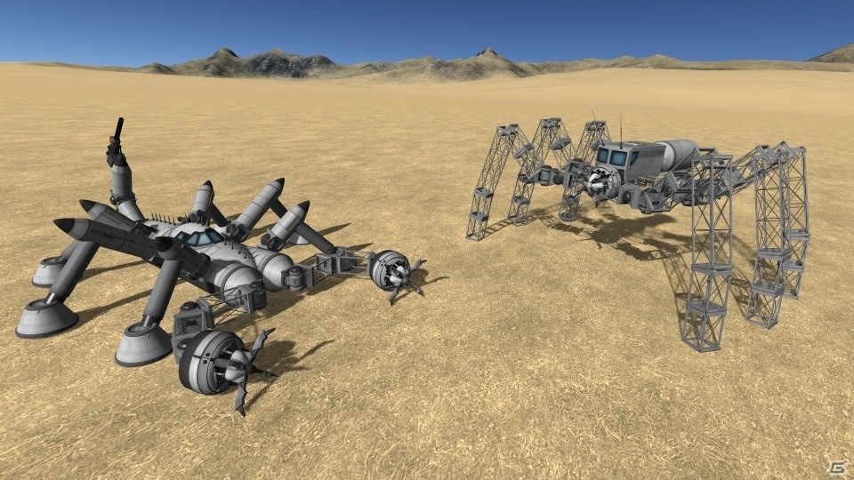 「Kerbal Space Program」の拡張パック「Breaking Ground」が発売！新たなロボット部品の追加で独創的な宇宙船の創作が可能にの画像3