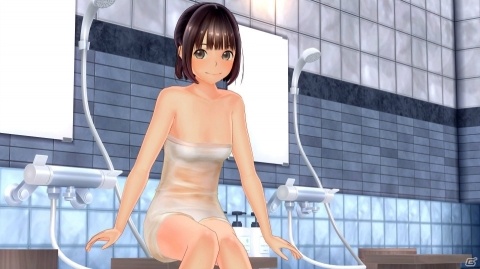 PS4「LoveR」疲れた心と身体を癒してくれる新撮影ロケーション「大浴場」が登場！の画像10