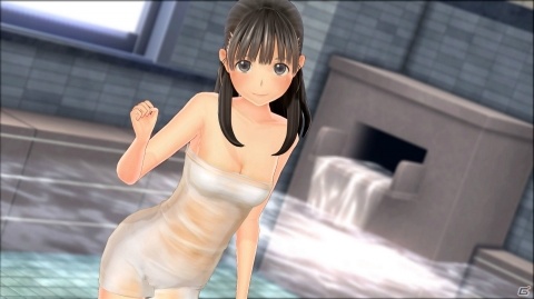 PS4「LoveR」疲れた心と身体を癒してくれる新撮影ロケーション「大浴場」が登場！の画像14