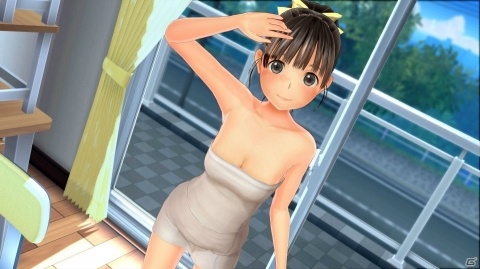 PS4「LoveR」疲れた心と身体を癒してくれる新撮影ロケーション「大浴場」が登場！の画像8