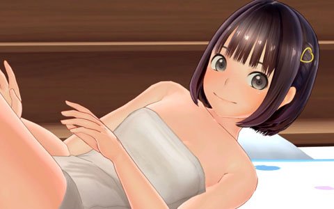 PS4「LoveR」疲れた心と身体を癒してくれる新撮影ロケーション「大浴場」が登場！