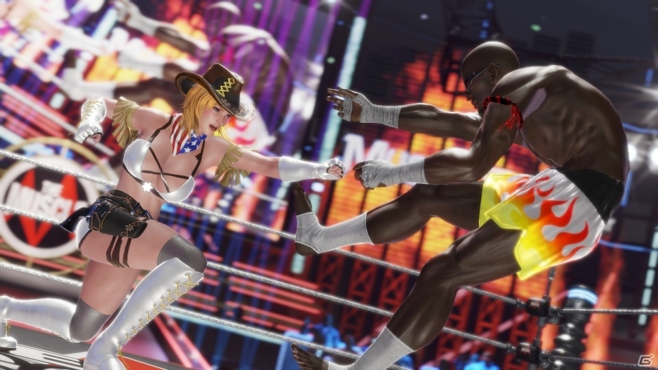 「DEAD OR ALIVE 6」レスラー風の「デラックスコスチューム」が本日より配信！の画像12