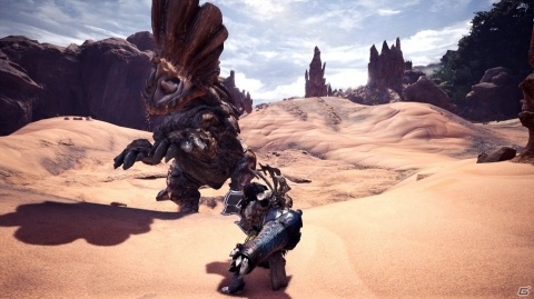 「モンスターハンターワールド：アイスボーン」ランス＆ガンランスの新アクションが公開！の画像2