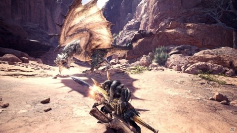 「モンスターハンターワールド：アイスボーン」ランス＆ガンランスの新アクションが公開！の画像3