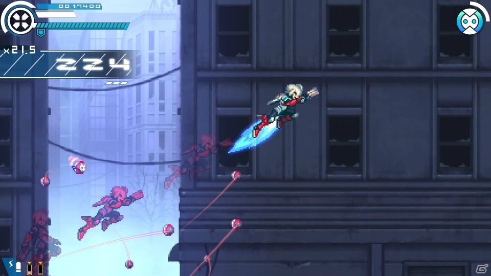 「白き鋼鉄のX THE OUT OF GUNVOLT」がPS4/Switch/Steam向けに9月26日発売決定！の画像21
