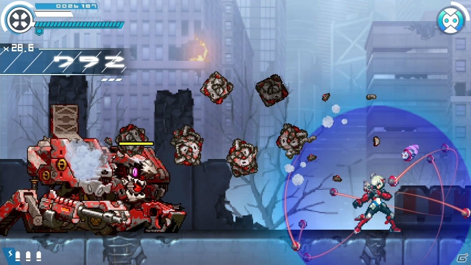 「白き鋼鉄のX THE OUT OF GUNVOLT」がPS4/Switch/Steam向けに9月26日発売決定！の画像27